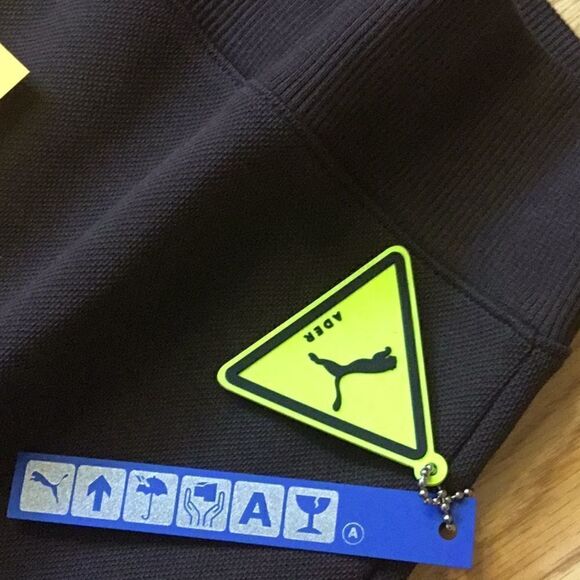 NWT PUMA sweatshirt in brown with blue & orange - Picture 9 of 16